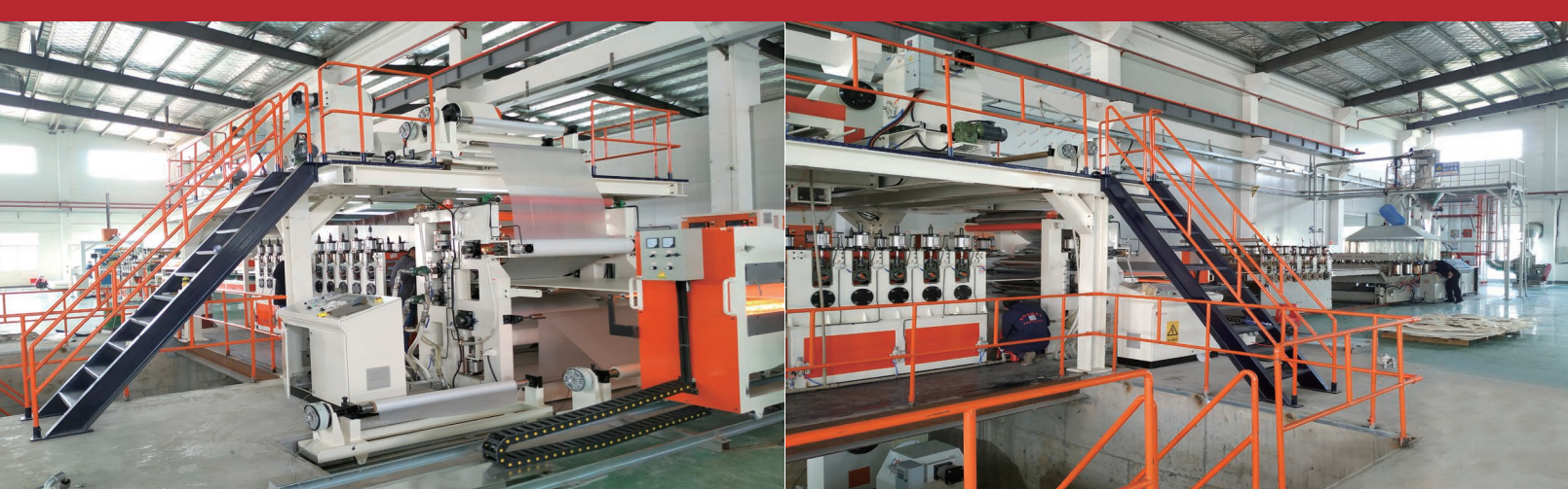 PVC formájú kompozit panel gyártósor